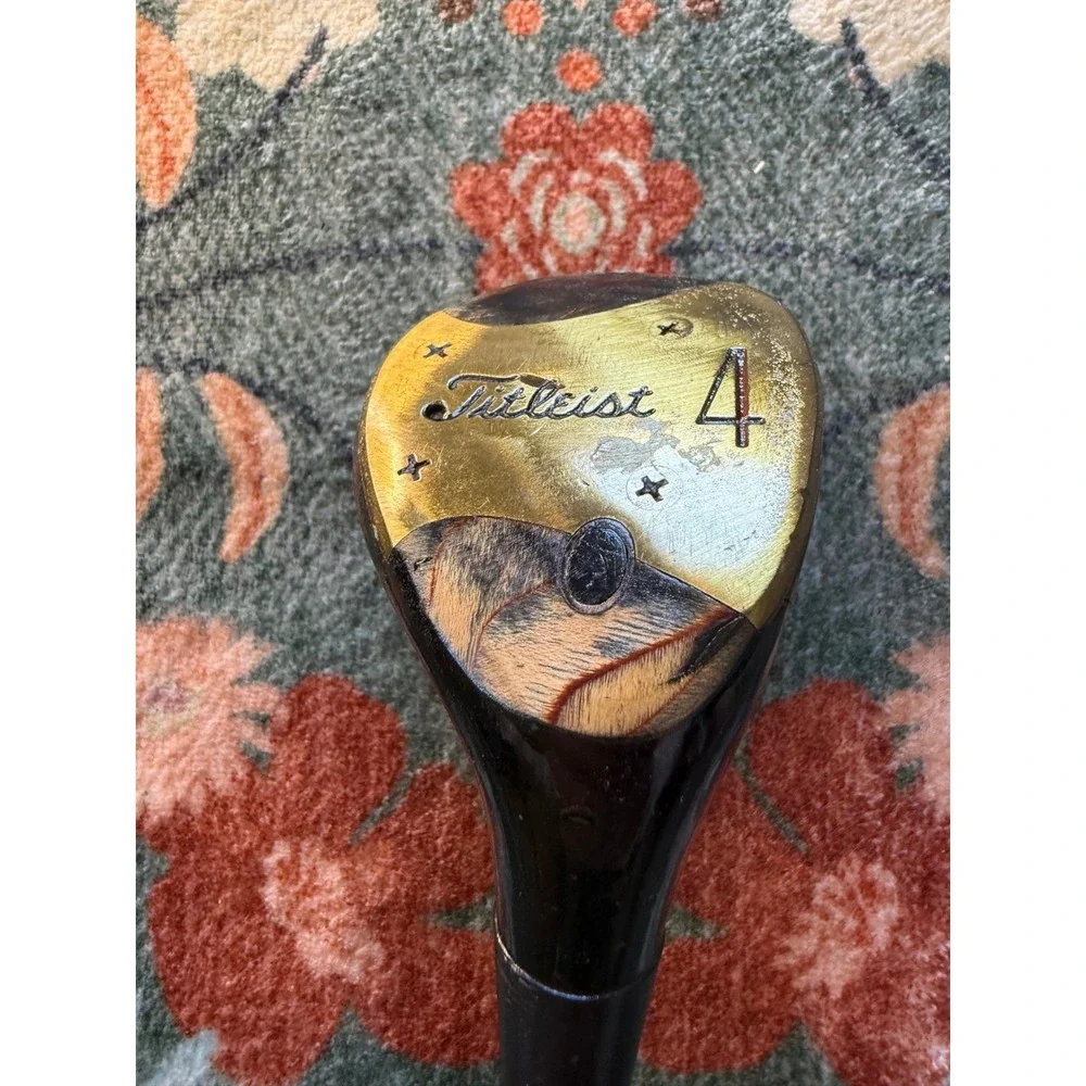 Vintage Titleist 4 Wood Golf Club Head Bottle Opener Custom Barware‎ Gift